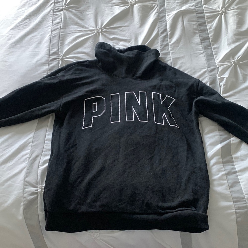 Pink crewneck sweatshirt